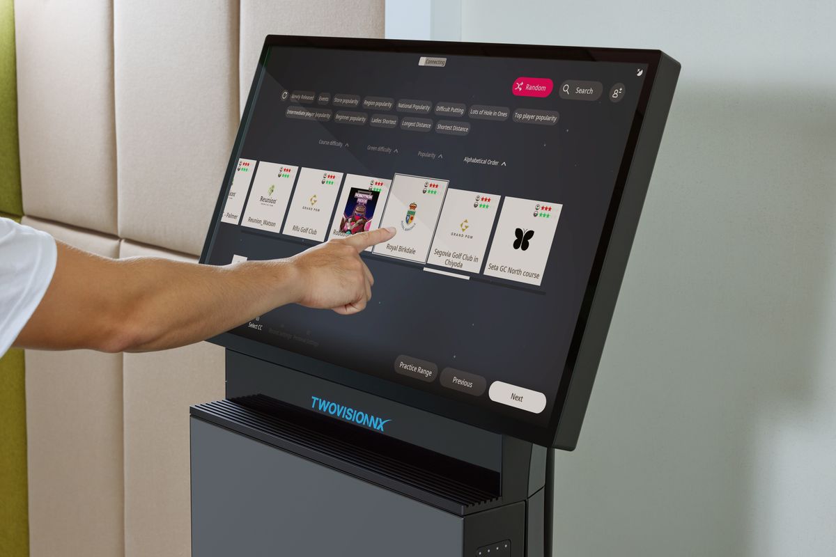 Touchscreen kiosk – TwoVision NX
